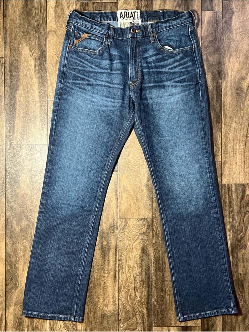 Ariat M5 Slim Stretch Legacy Stackable Straight Leg Jean Men's Size 36x34 Durham